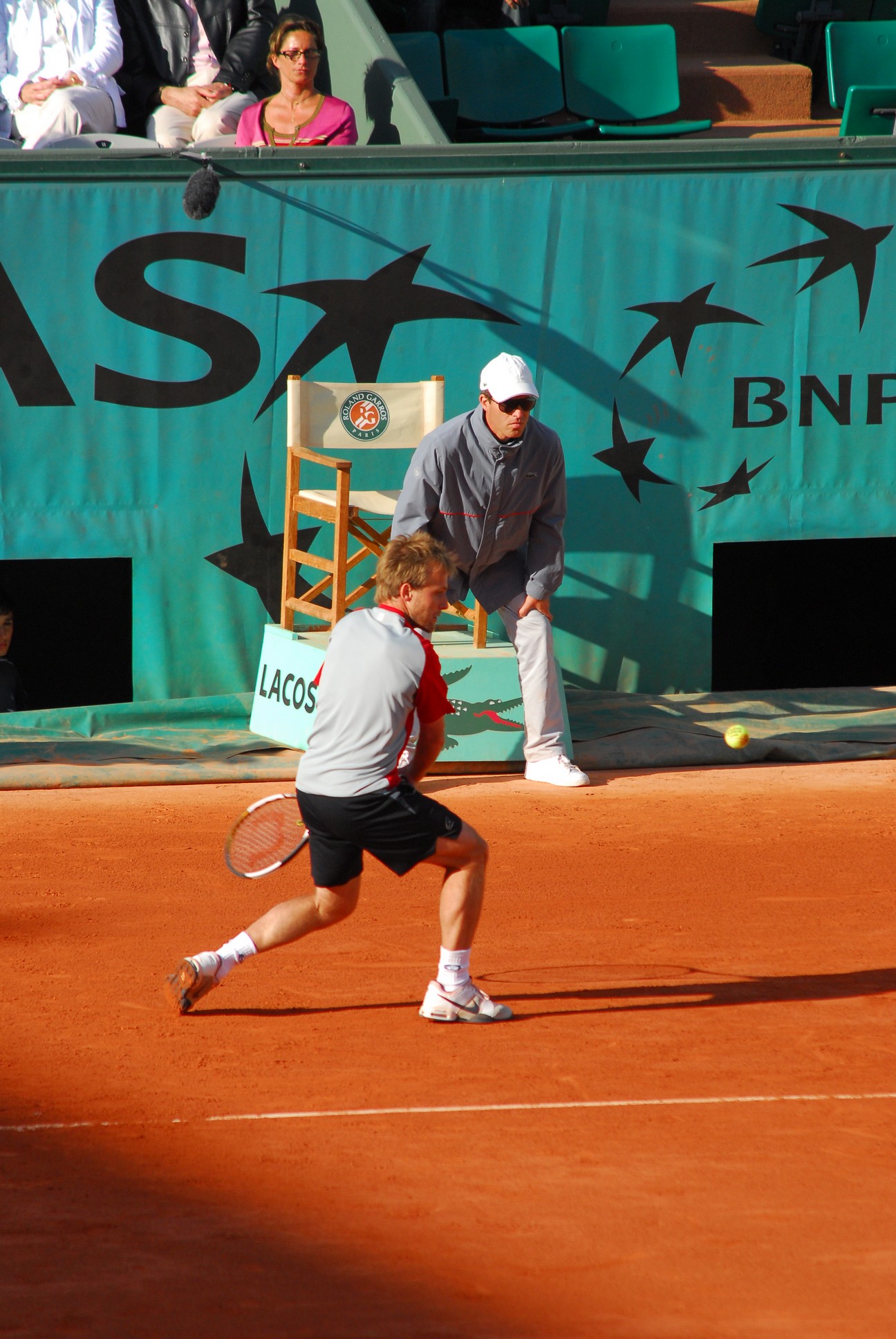 20090526   Roland Garros   Christophe Rochus   001